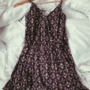 Garage patterned romper